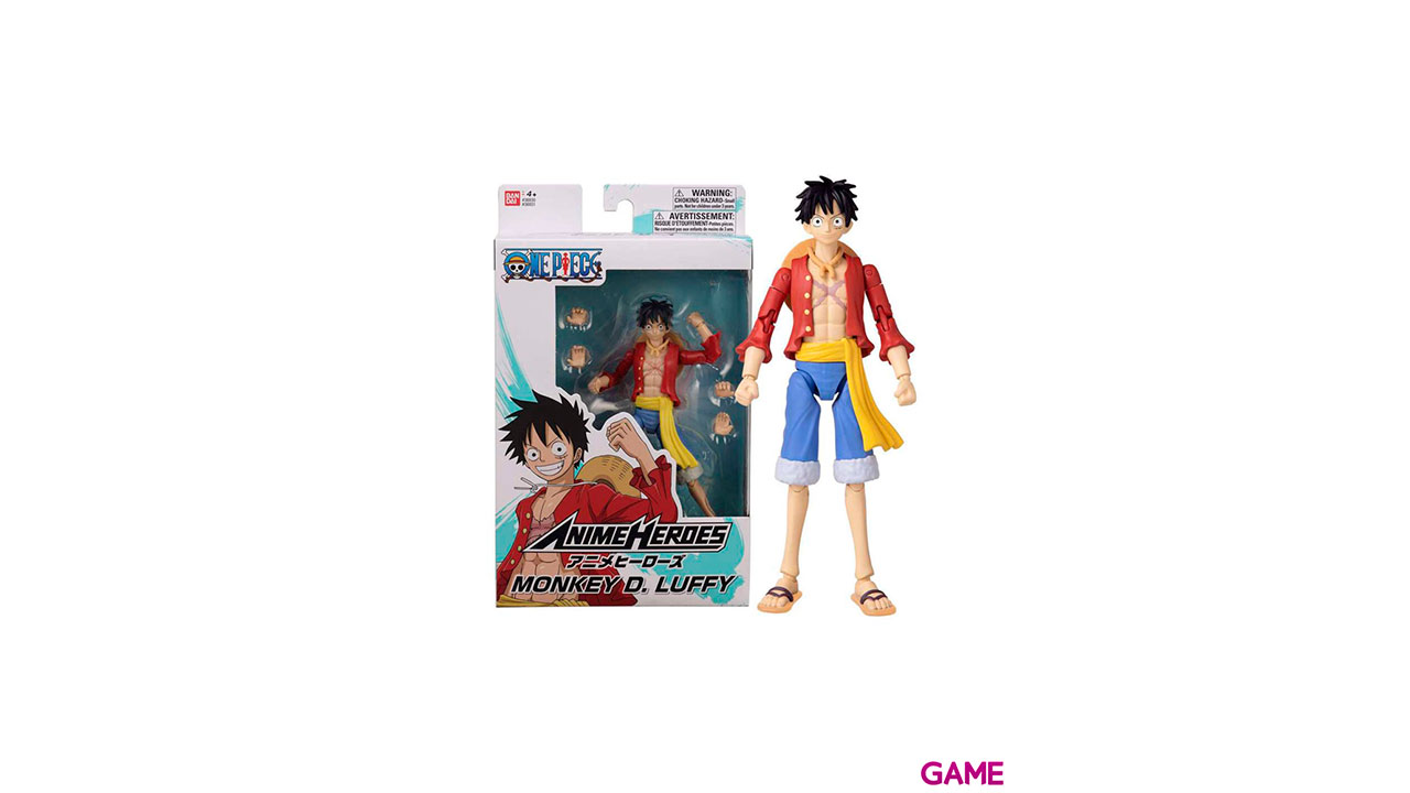 Figura Monkey D Luffy Anime Heroes One Piece 16cm-2
