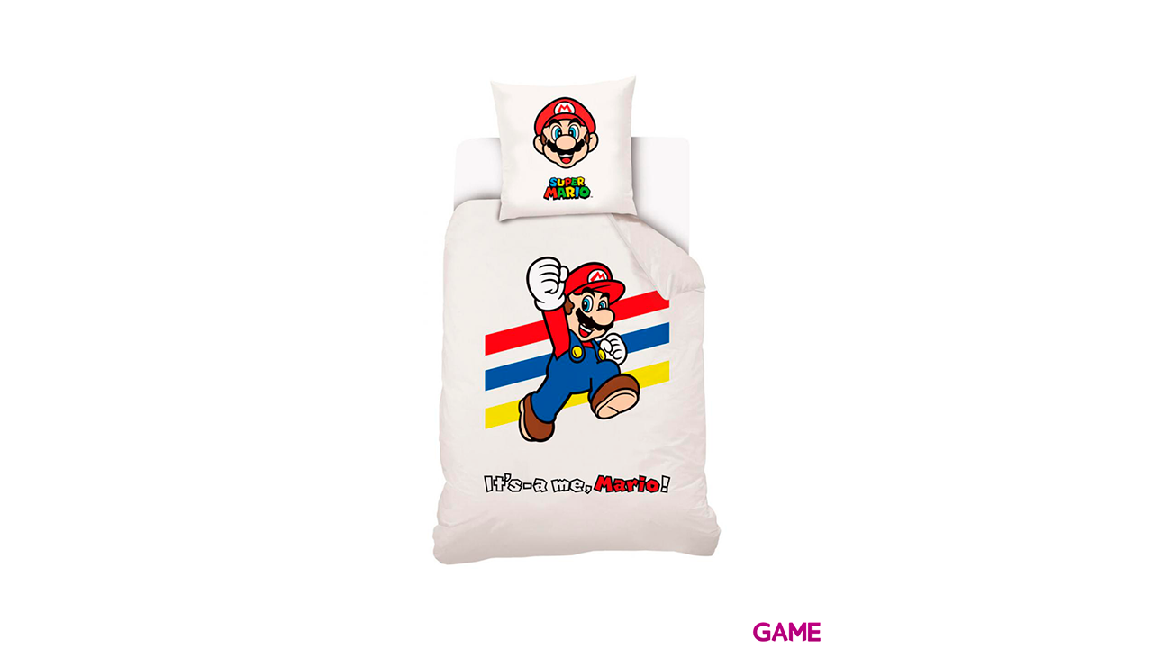 Funda Nórdica Premium Super Mario: Mario cama 90-0