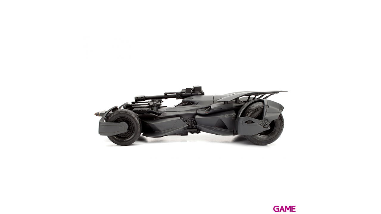 Set figura + coche Batmovil metal La Liga de la Justicia DC Comics-1