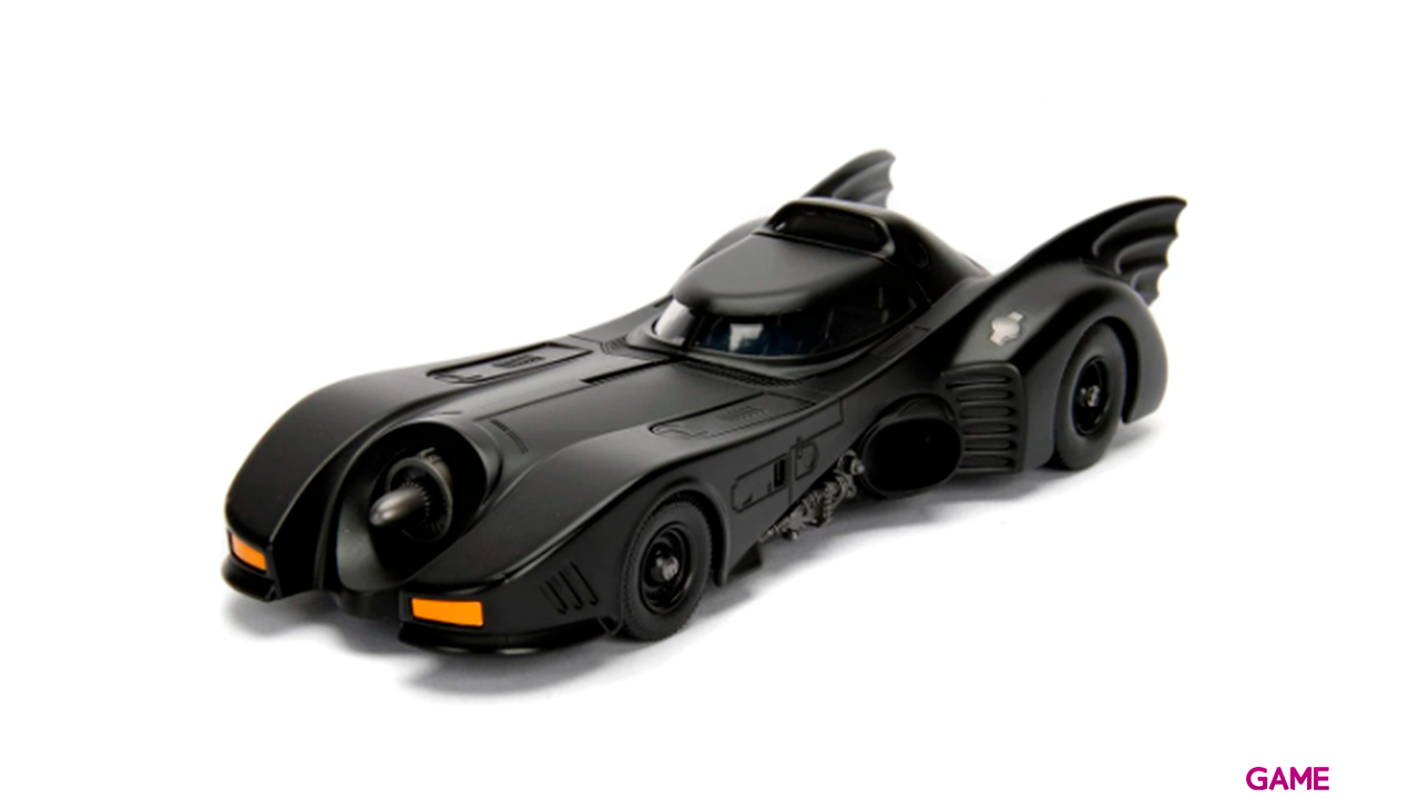 Coche DC Comics Batmobile 1989 y Batman Escala 1/24-2