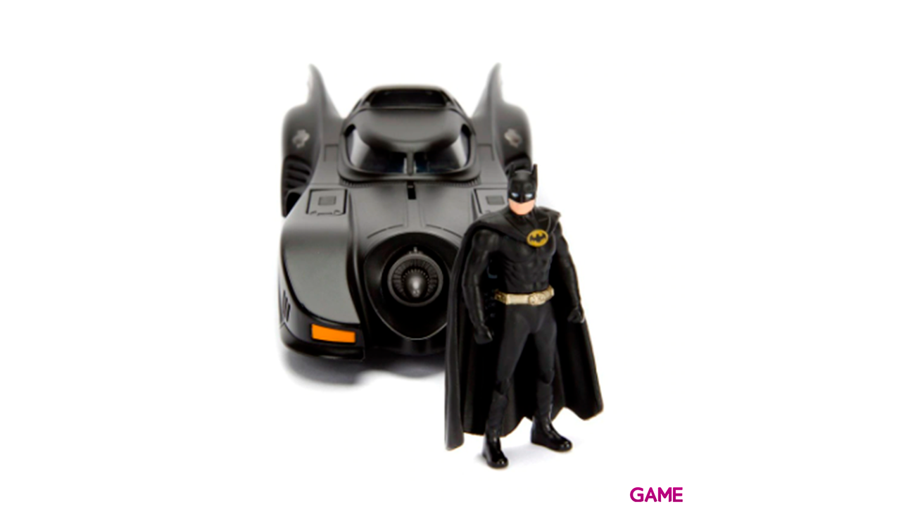 Coche DC Comics Batmobile 1989 y Batman Escala 1/24-3