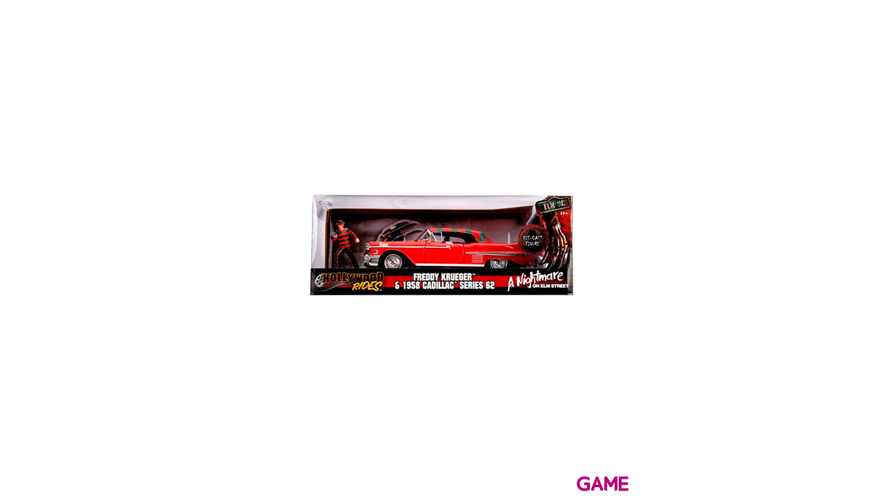 Figura coche metal Cadillac Series 62 1958 Pesadilla en Elm Street-1
