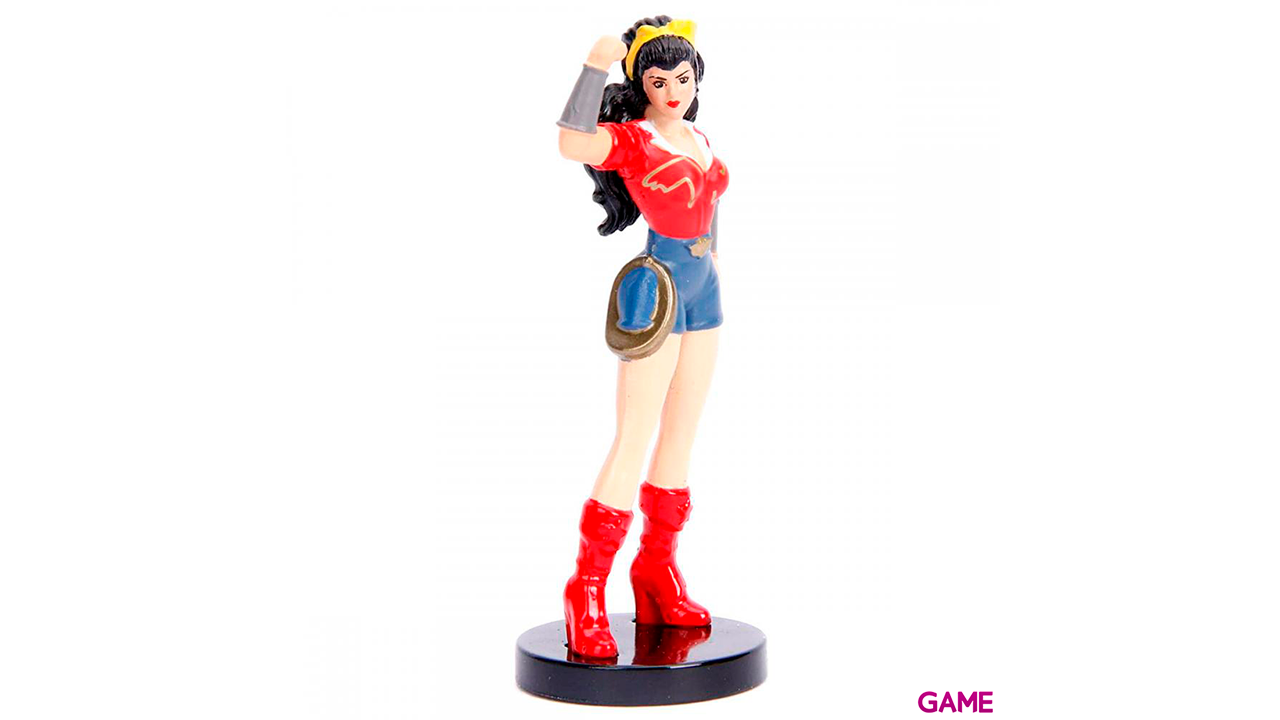 Set figura + coche metal Chevy Coe Pickup 1952 Wonder Woman DC Comics-7