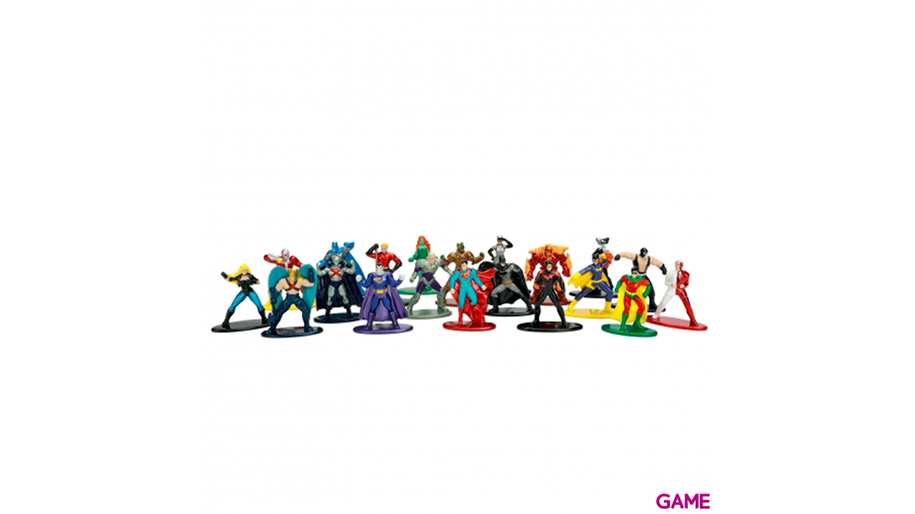 Set 20 figuras DC Comics 4cm-0