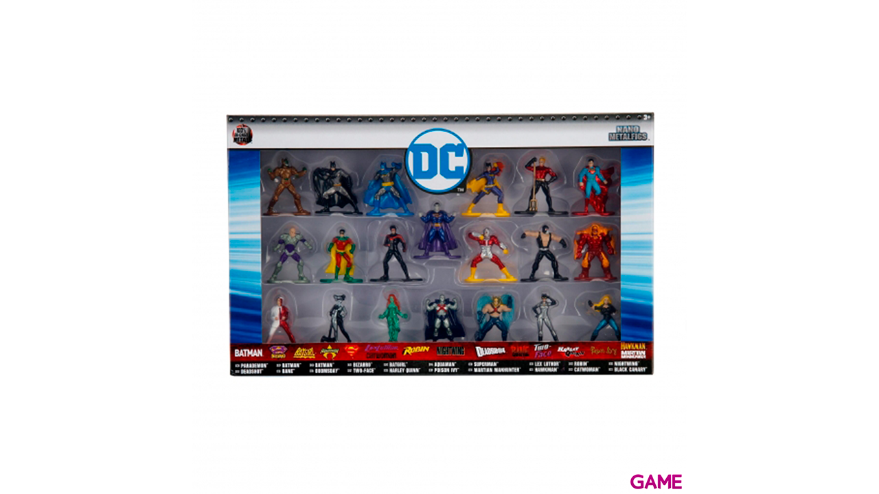 Set 20 figuras DC Comics 4cm-2