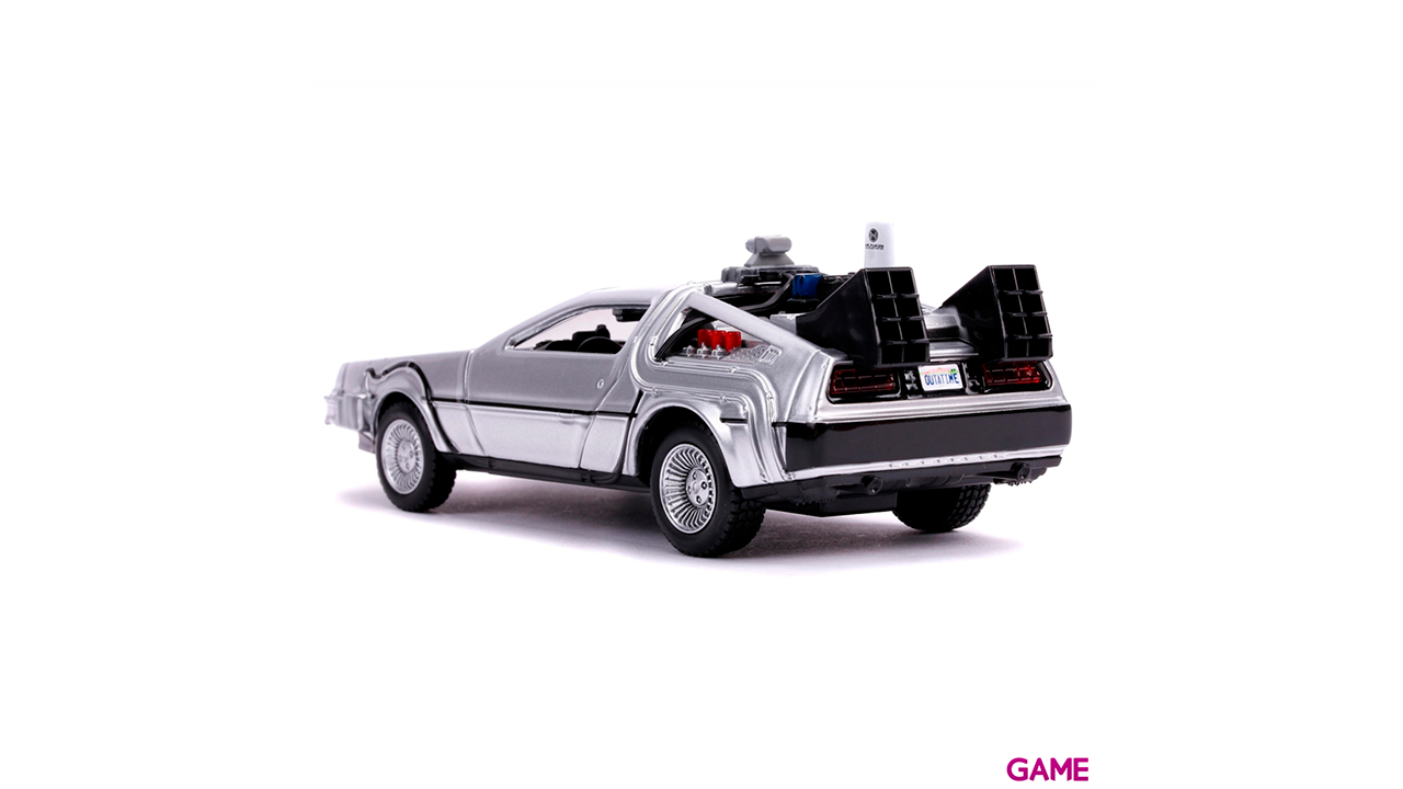 Coche metal Time Machine DLorean Regreso al Futuro-1