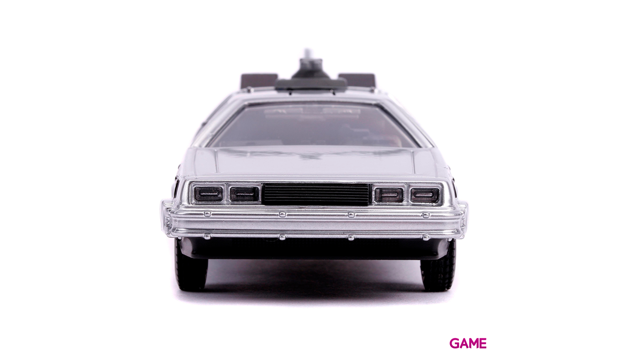 Coche metal Time Machine DLorean Regreso al Futuro-5