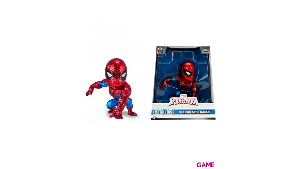 Figura metalfigs Spiderman Clasico Marvel 10cm-2