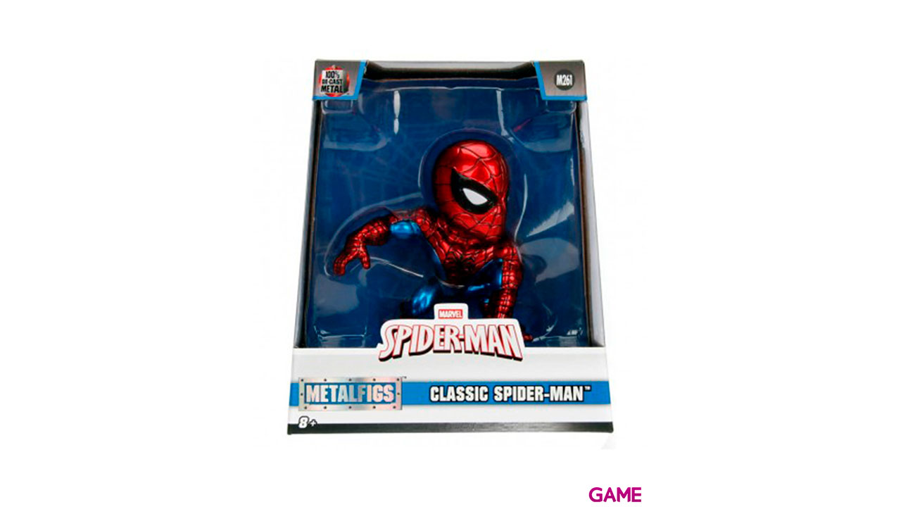 Figura metalfigs Spiderman Clasico Marvel 10cm-0