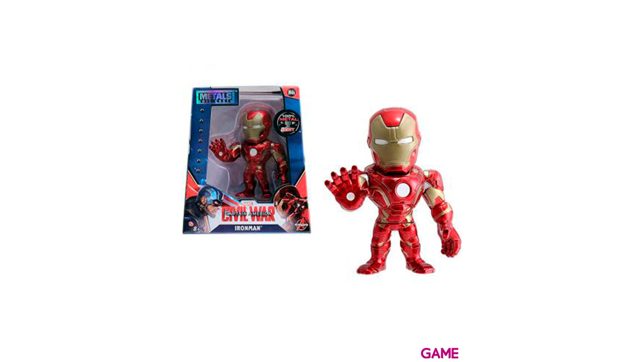 Figura metal Iron Man Marvel 10cm-0