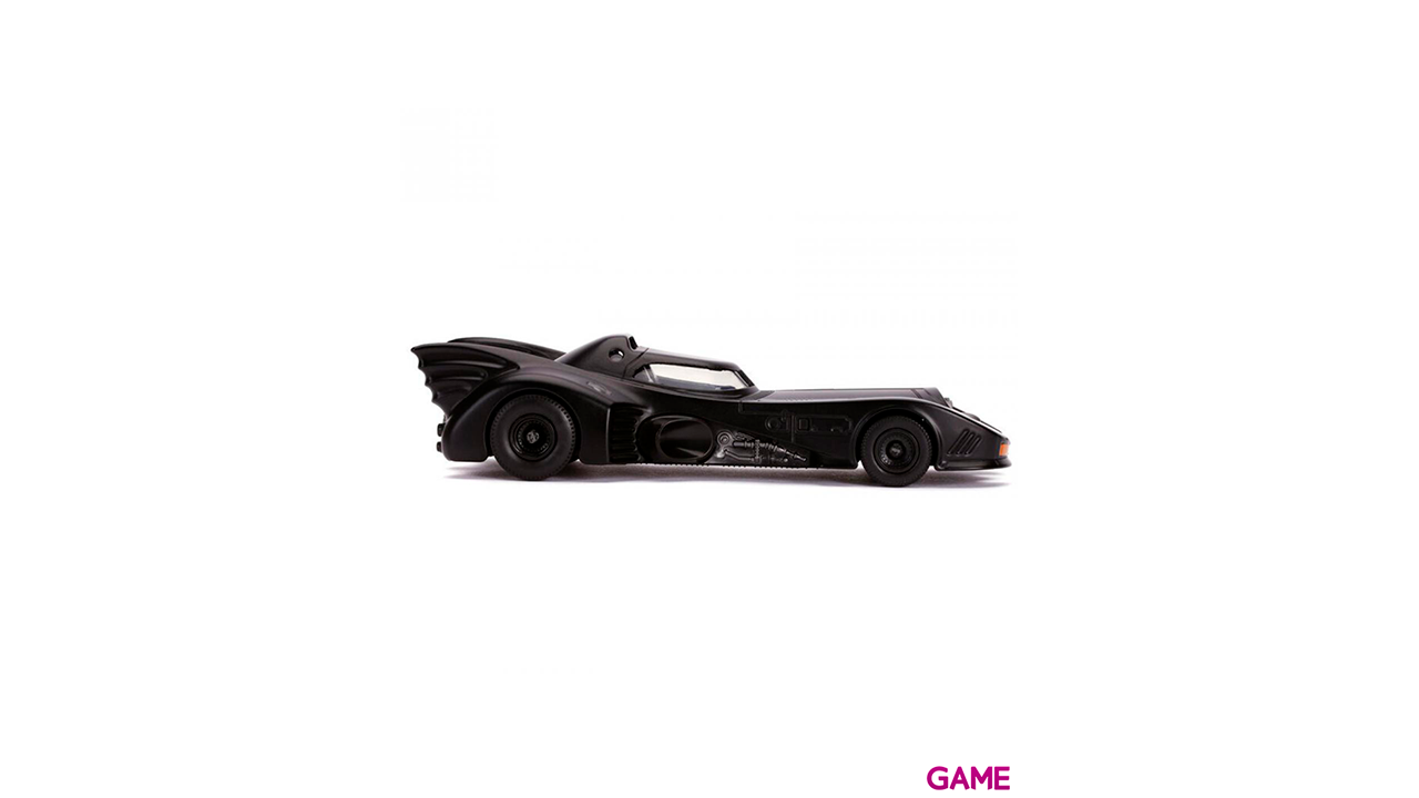 Set figura + coche Batmovil metal 1989 Batman DC Comics-3