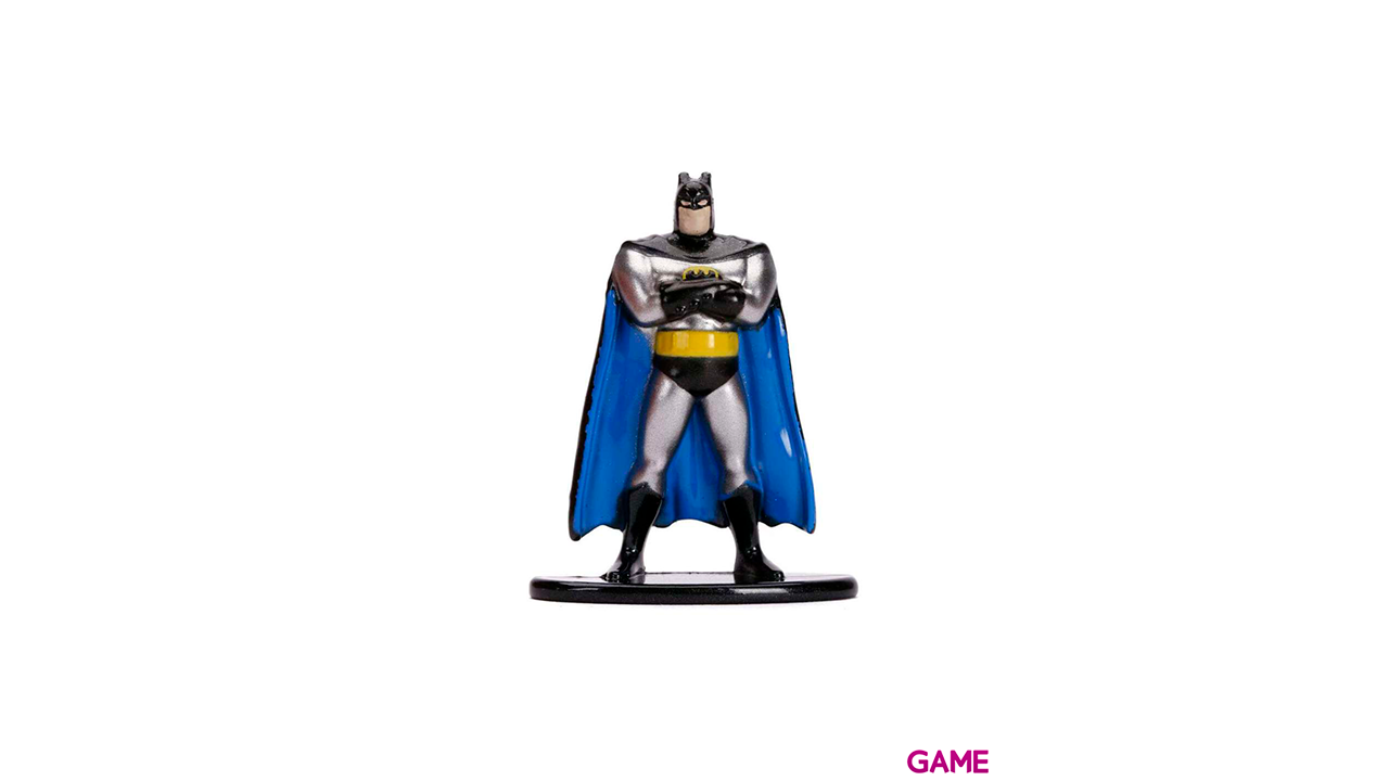 Set figura + coche Batmovil metal Batman DC Comics-1