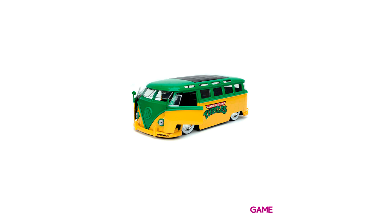 Set figura Leonardo + Furgoneta VW 1962 Tortugas Ninja-1
