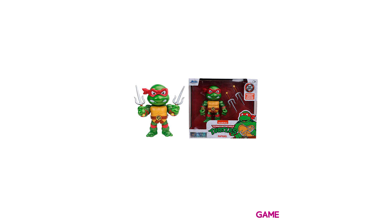 Figura metalfigs Raphael Tortugas Ninja 10cm-0