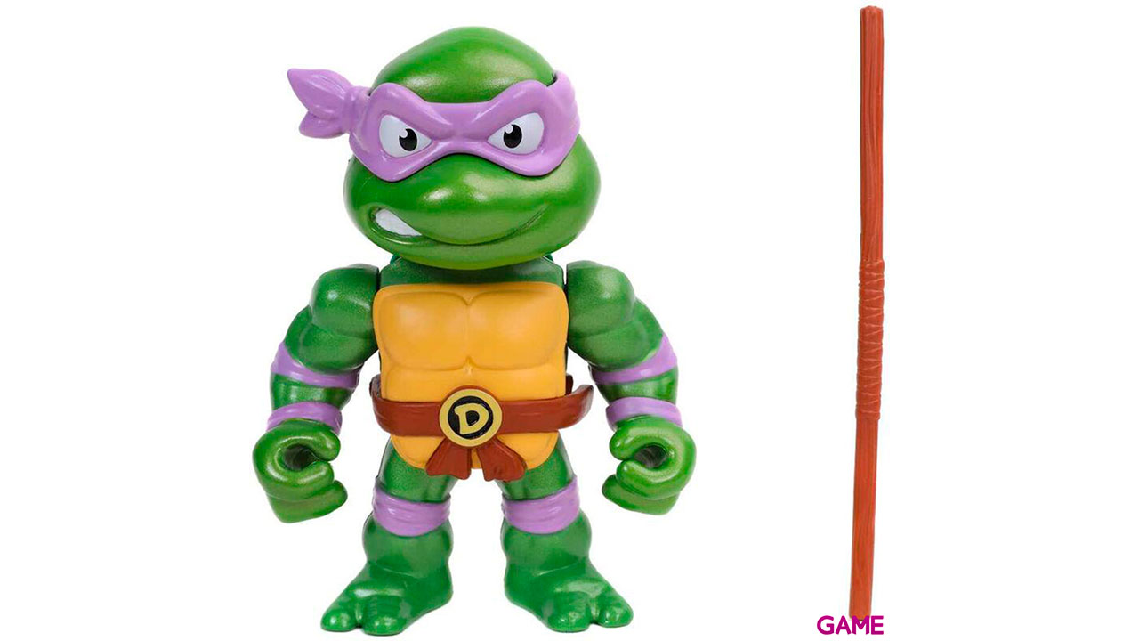 Figura metalfigs Donatello Tortugas Ninja 10cm-2