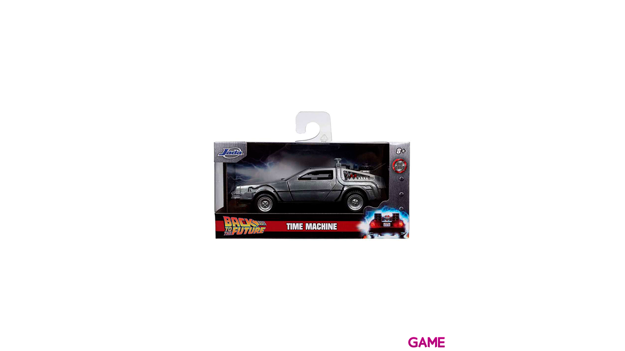 Set figura + Coche Delorean Regreso al Futuro-1