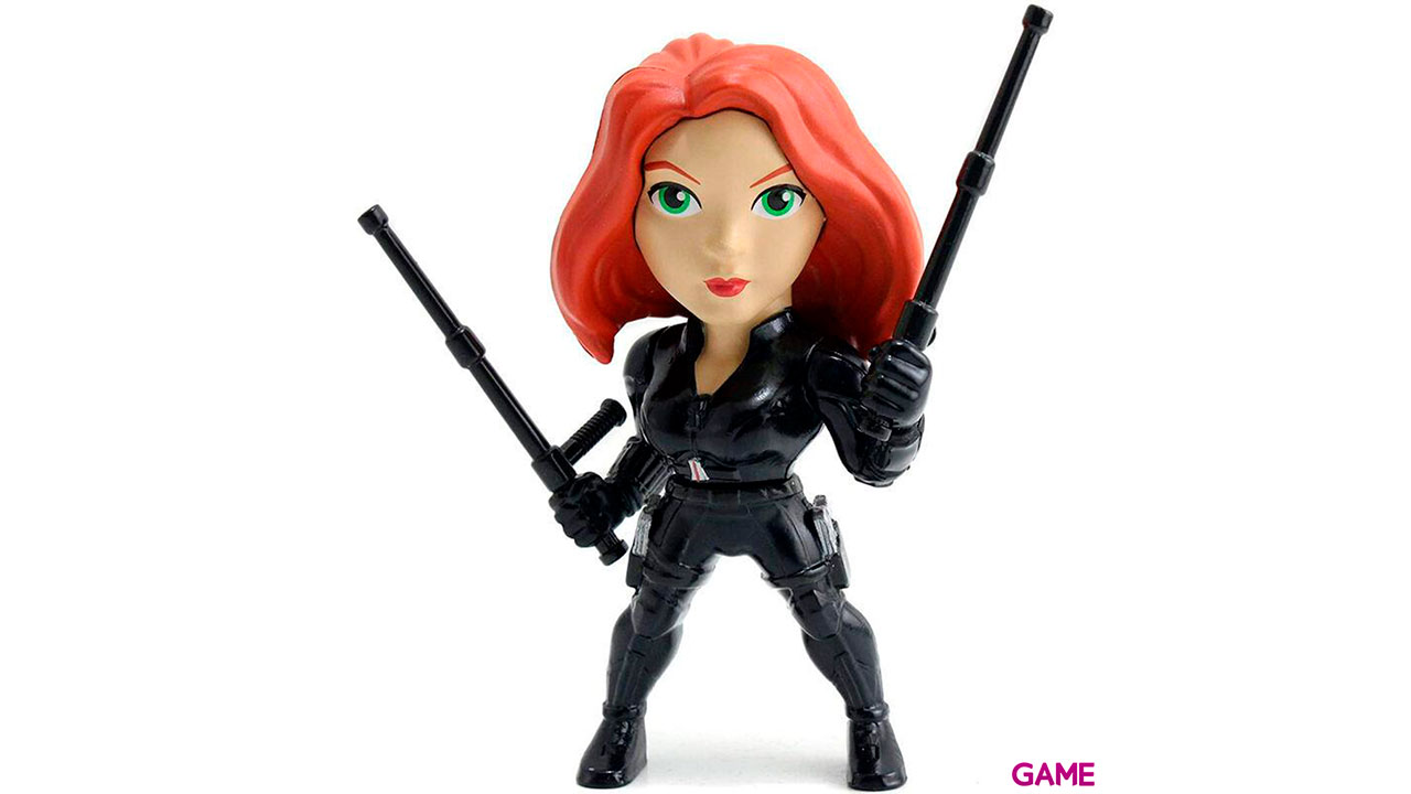 Figura metal La Viuda Negra Marvel 10 cm-1