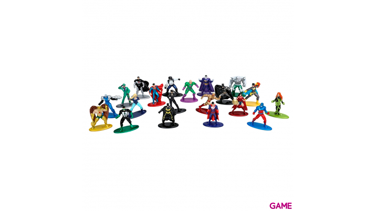Set 20 figuras DC Comics 4cm-0