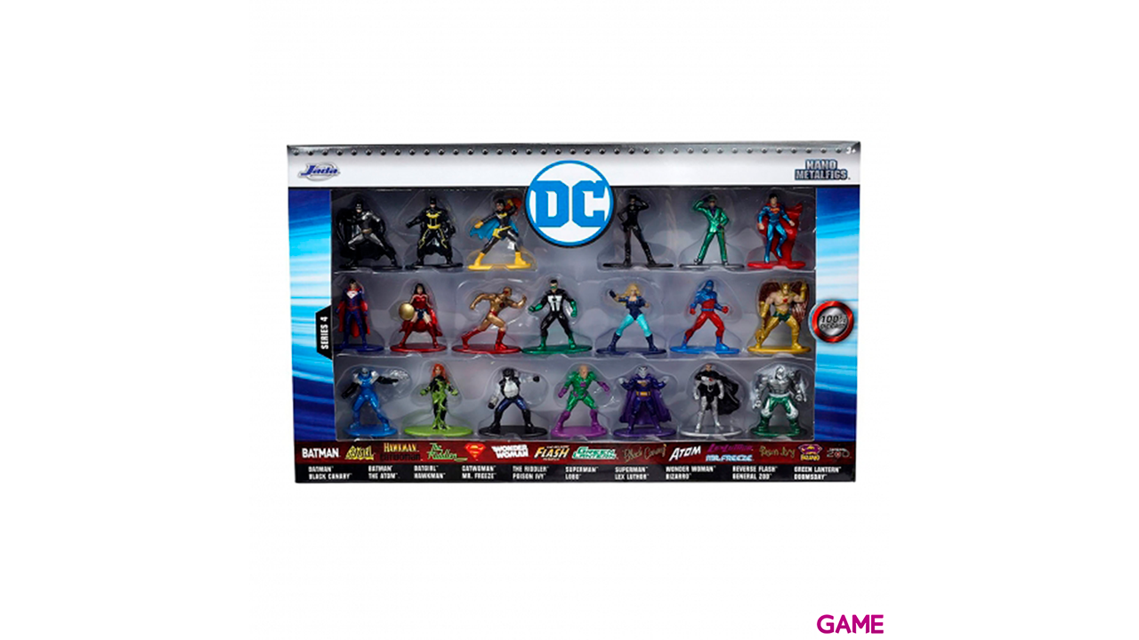Set 20 figuras DC Comics 4cm-1