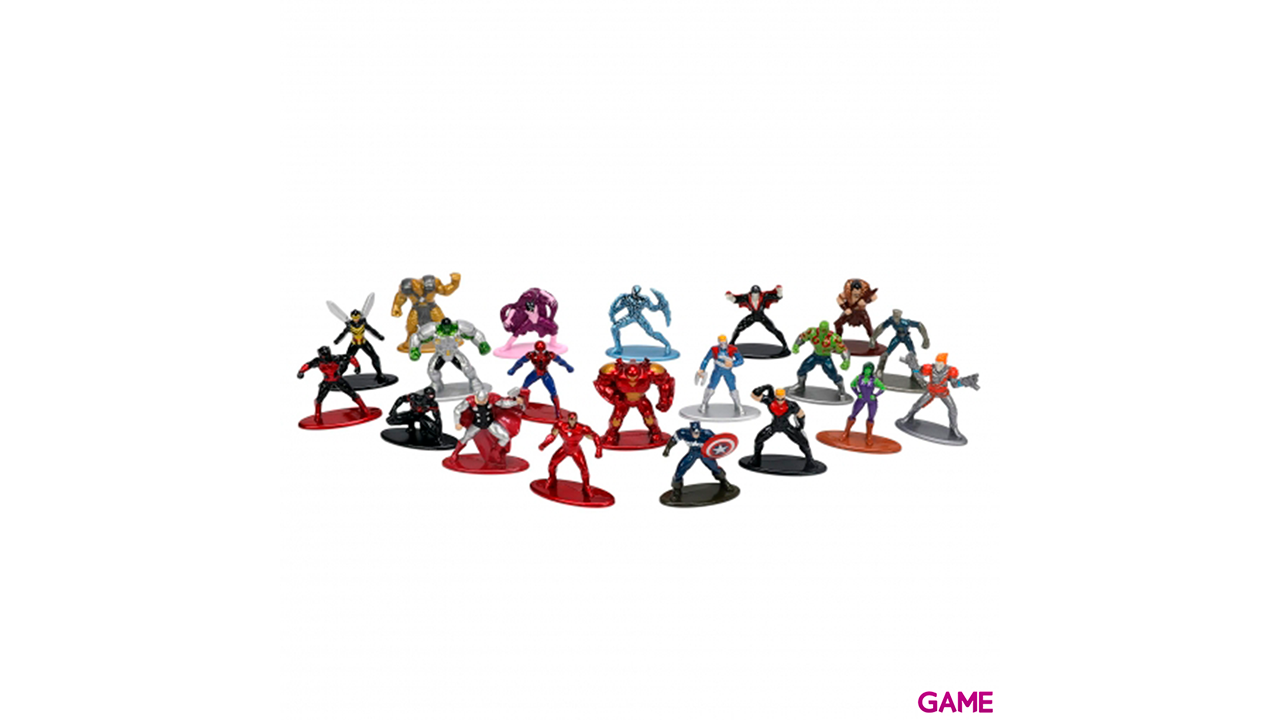 Set 20 figuras Marvel 4cm-0