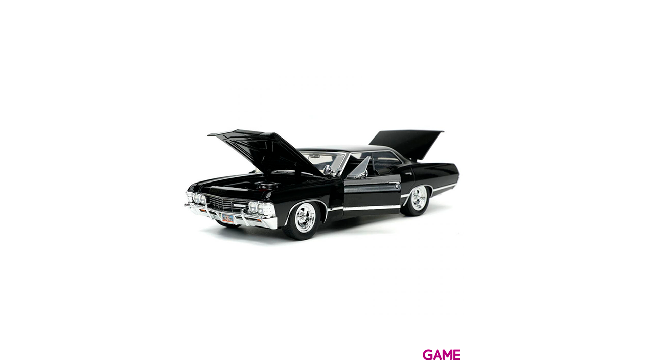 Set figura Dean Winchester + coche Chevy Impala Sport Sedan Sobrenatural-1