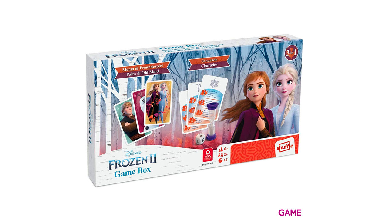 Juego de Mesa ingles Charades Frozen 2 Disney-4