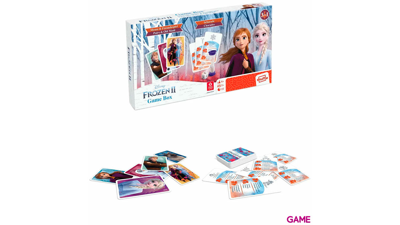 Juego de Mesa ingles Charades Frozen 2 Disney-0
