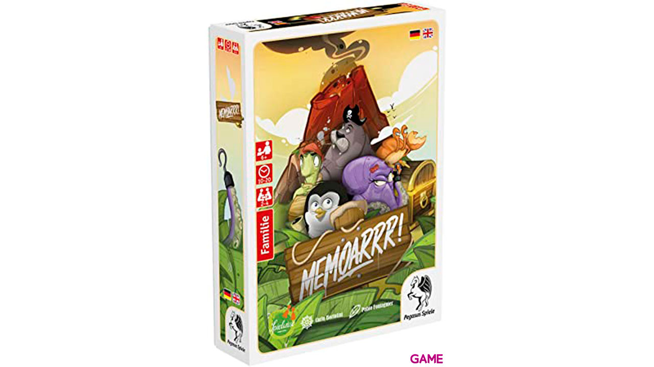 Juego de Mesa MEMOARRR-0