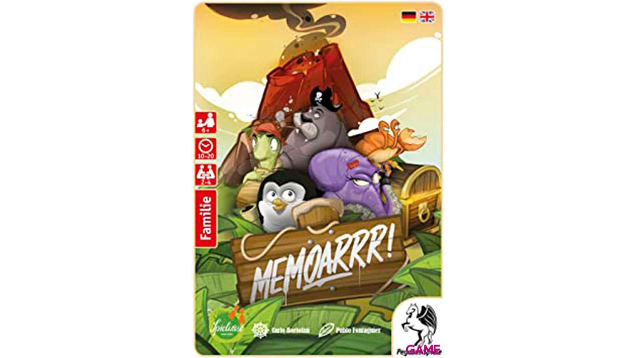 Juego de Mesa MEMOARRR-2
