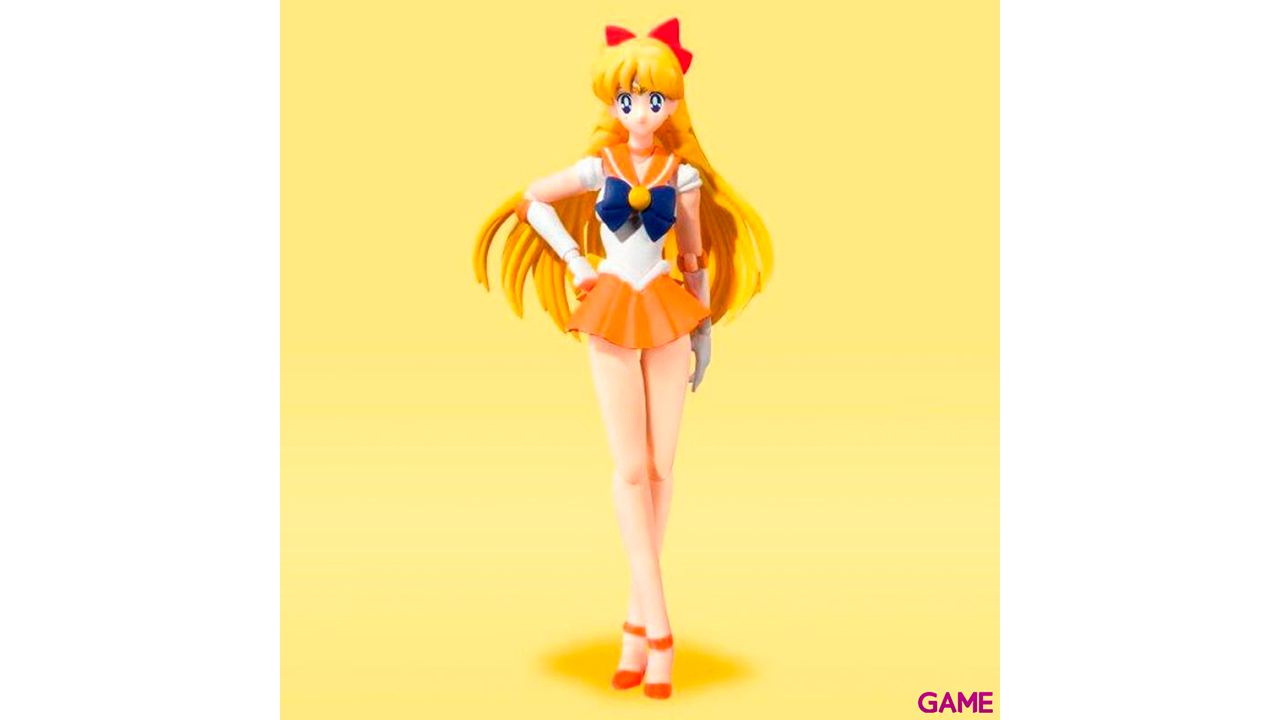 Figura Sailor Venus Animation Color Edition Sailor Moon 14cm-0