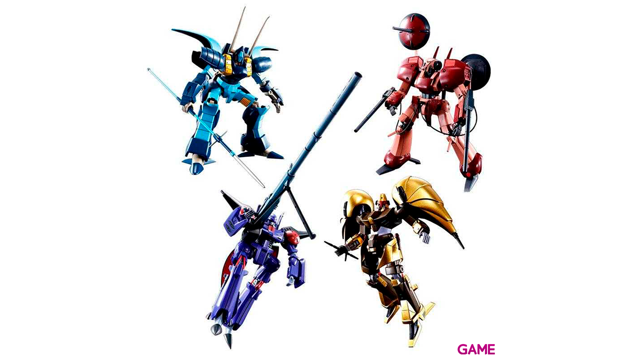 Set figuras Model Kit Auge Bash G-roon y Ashura Temple Clase A Heavy Metal Heavy Metal L-Gaim-0