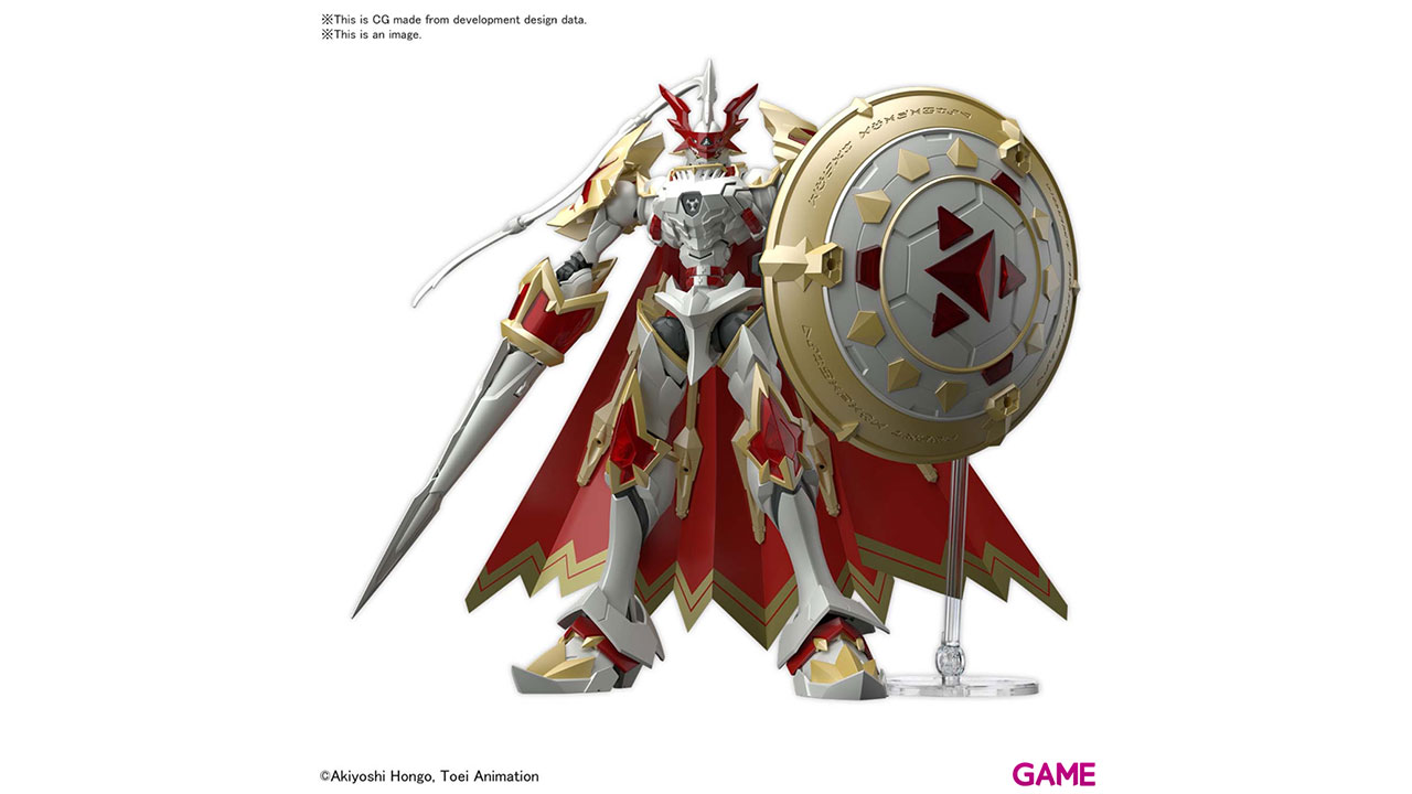 Figura Model Kit Dukemon Gallantmon Amplified Digimon Tamers 25cm-0