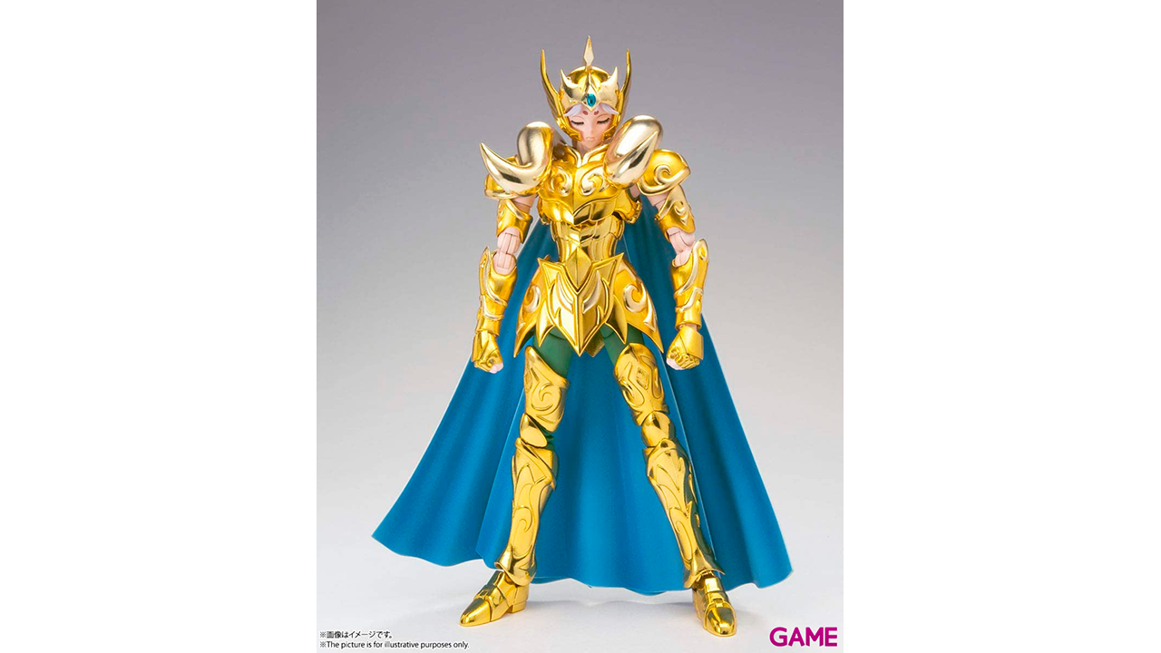 Figura Saint Cloth Myth Ex Aries Mu Revival Ver Saint Seiya 18cm-1