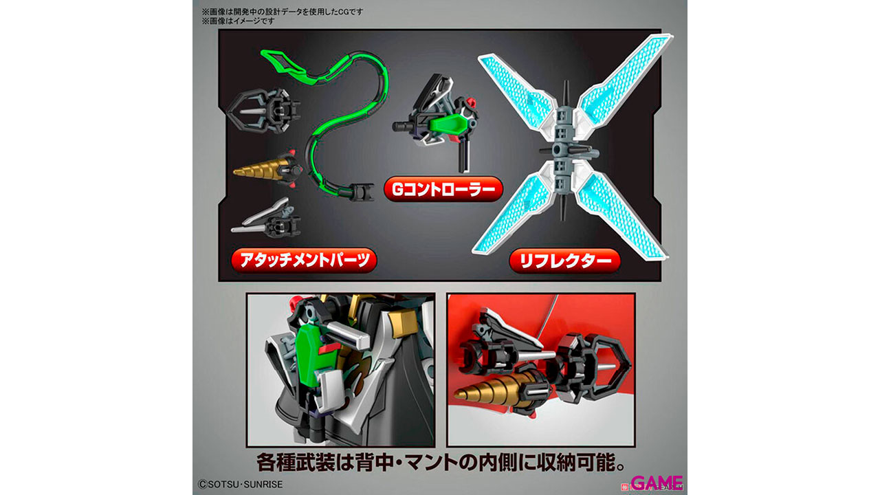 Figura Mode Kit Arsene SD Gundam World Heroes-3