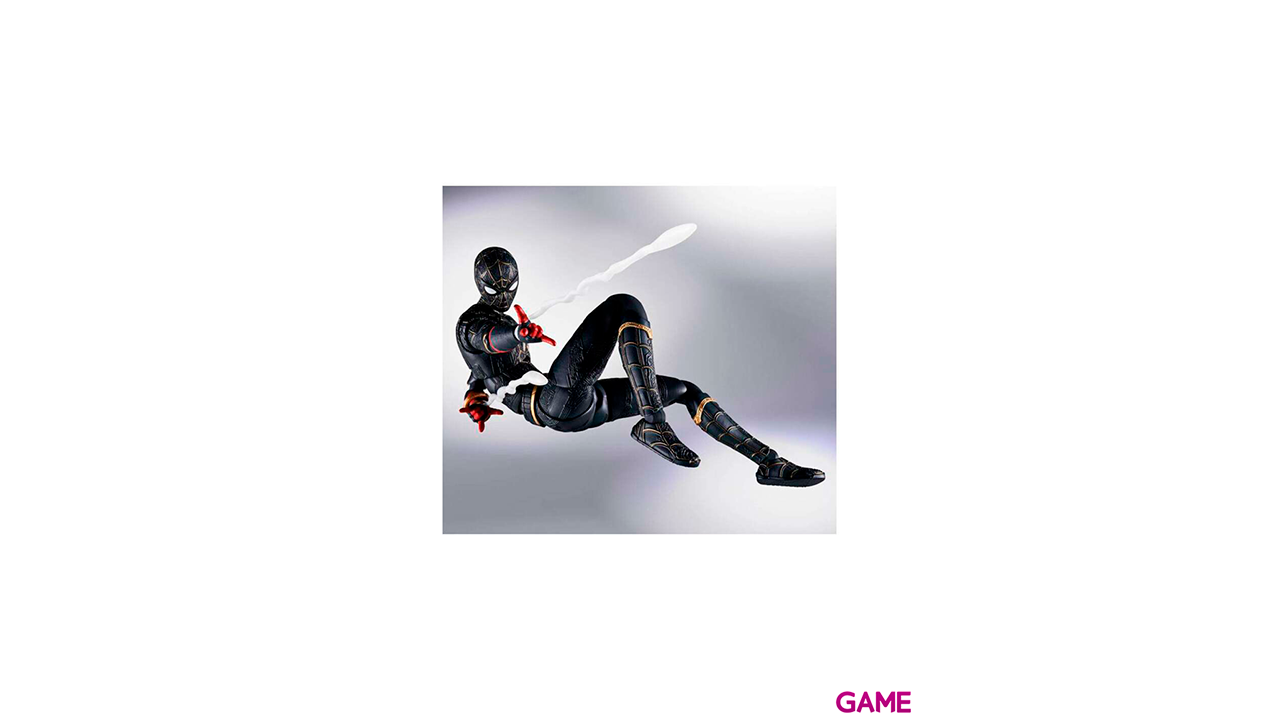 Figura SH Figuarts Spiderman Black and Gold Suit Special Set Spiderman No Way Home Marvel 15cm-3