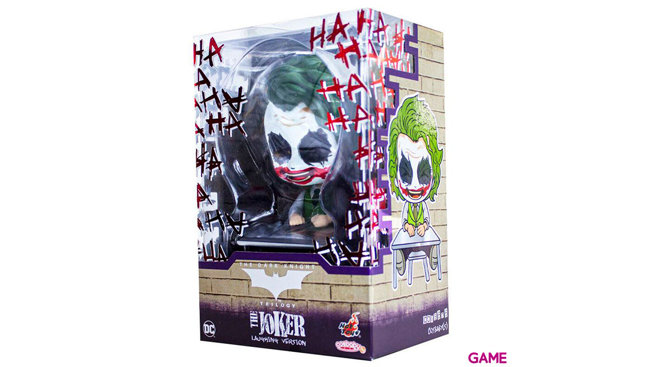 Figura Cosbaby Joker The Dark Knight DC Comics 10cm-2