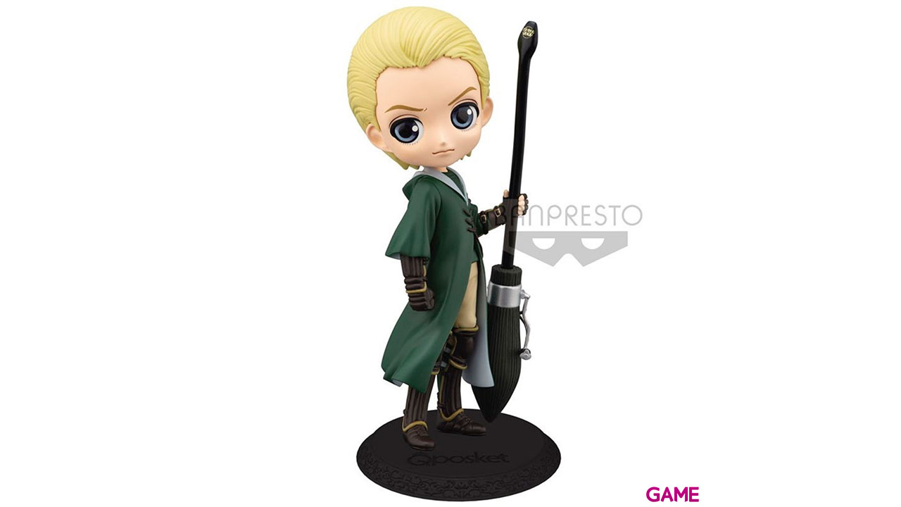 Figura Draco Malfoy Quidditch Harry Potter Q posket A 14cm-0