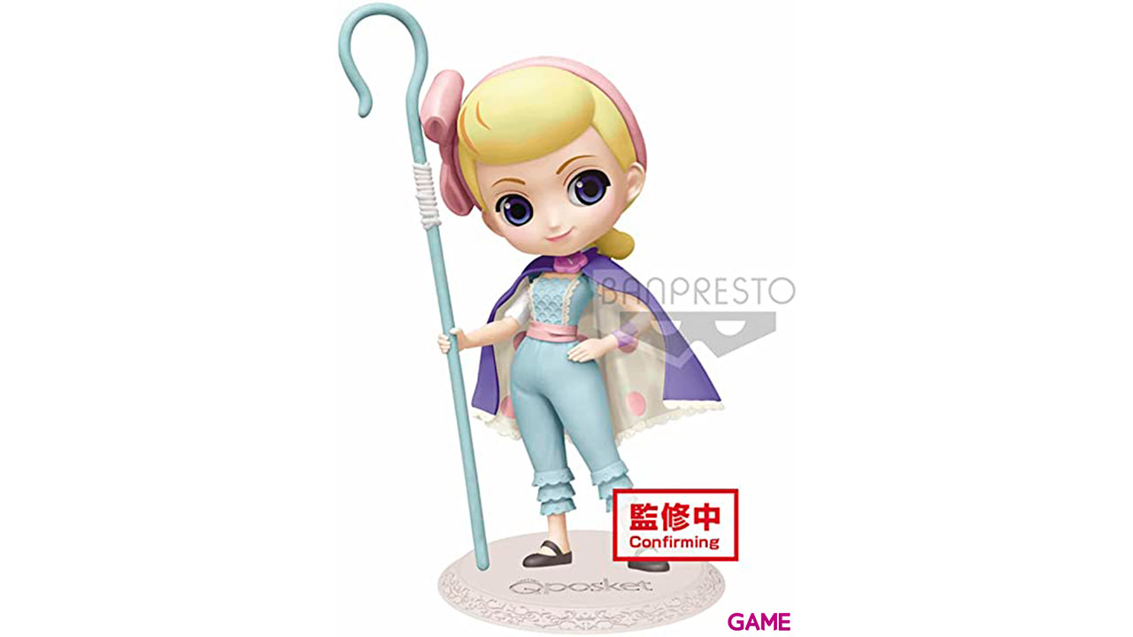 Figura Bo Peep Toy Story 4 Disney Pixar Q posket B 14cm-0