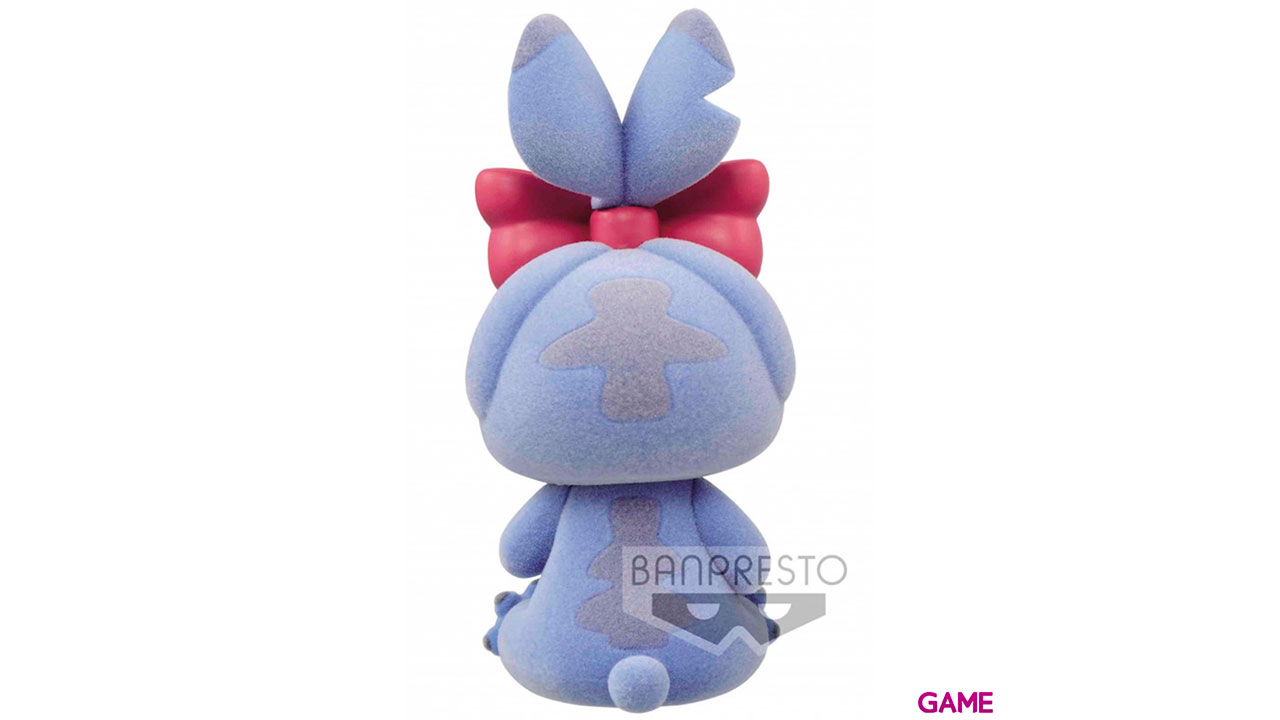 Figura Stitch Stitch and Angel Disney Characters Fluffy Puffy Q Posket 6cm-3