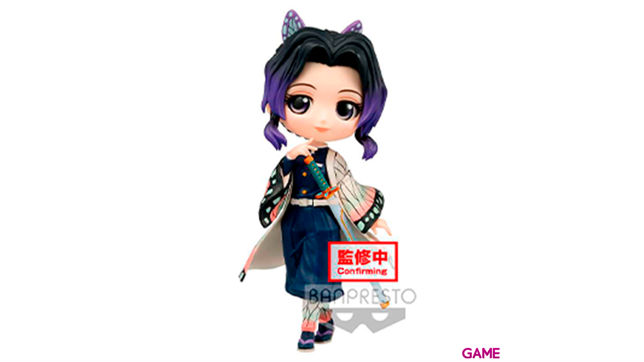 Figura Shinobu Kocho Demon Slayer Kimetsu no Yaiba Q Posket 14cm-0