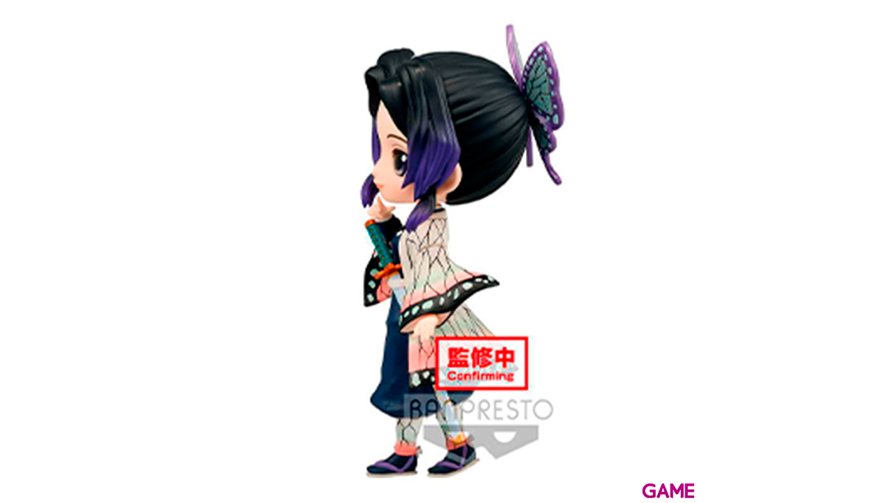 Figura Shinobu Kocho Demon Slayer Kimetsu no Yaiba Q Posket 14cm-1