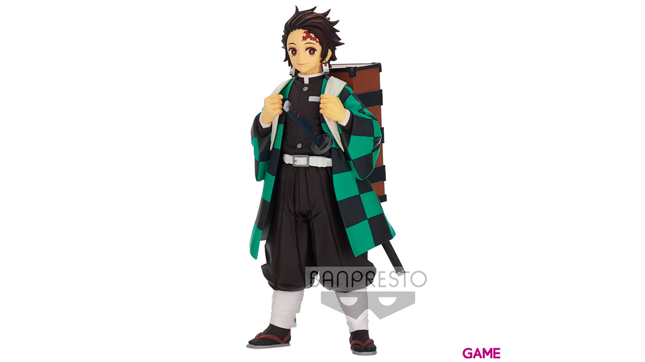 Figura Tanjiro Kamado vol 18 Demon Slayer Kimetsu no Yaiba 18cm-0