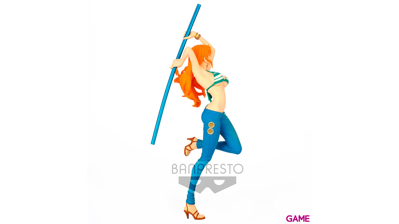 Figura Nami Lady Fight One Piece 20cm-2