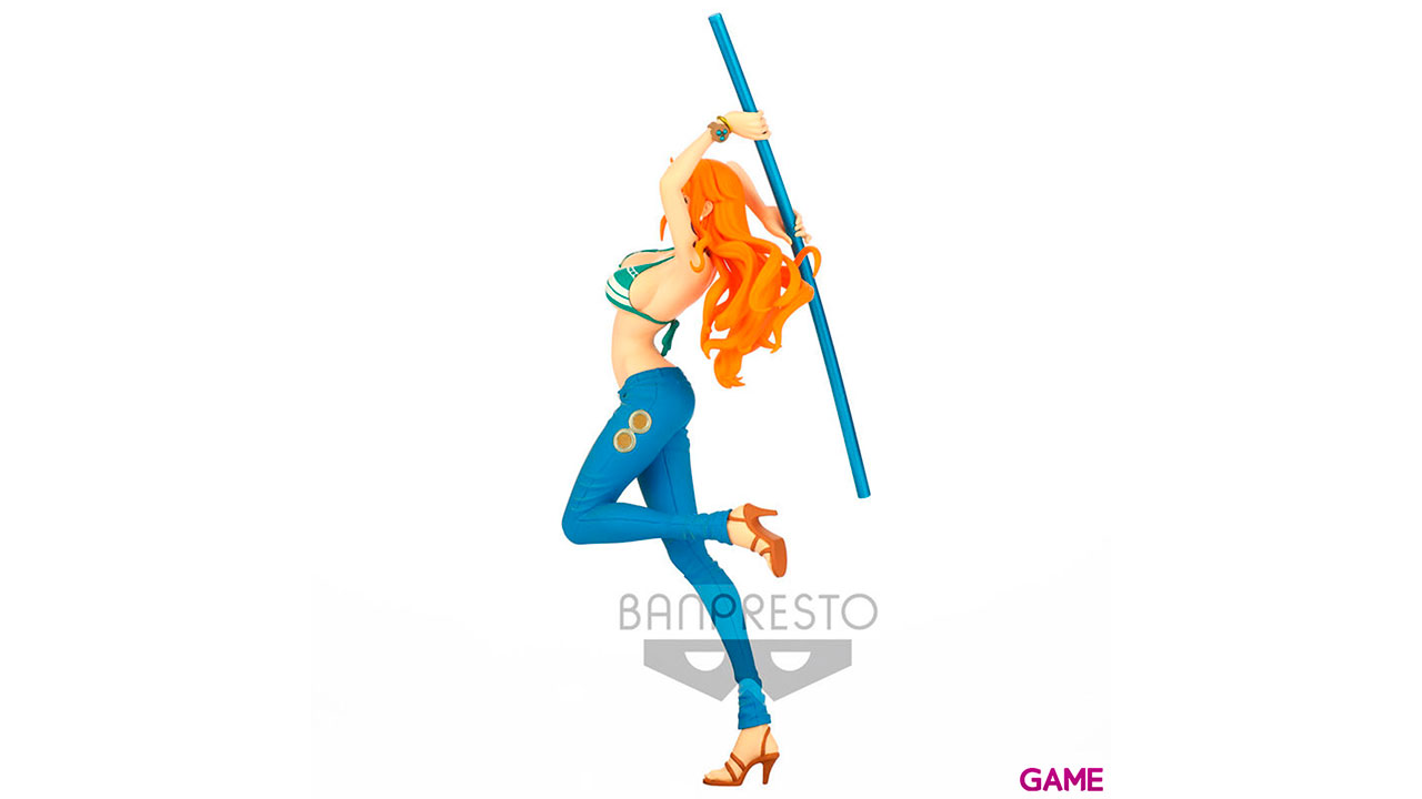 Figura Nami Lady Fight One Piece 20cm-3