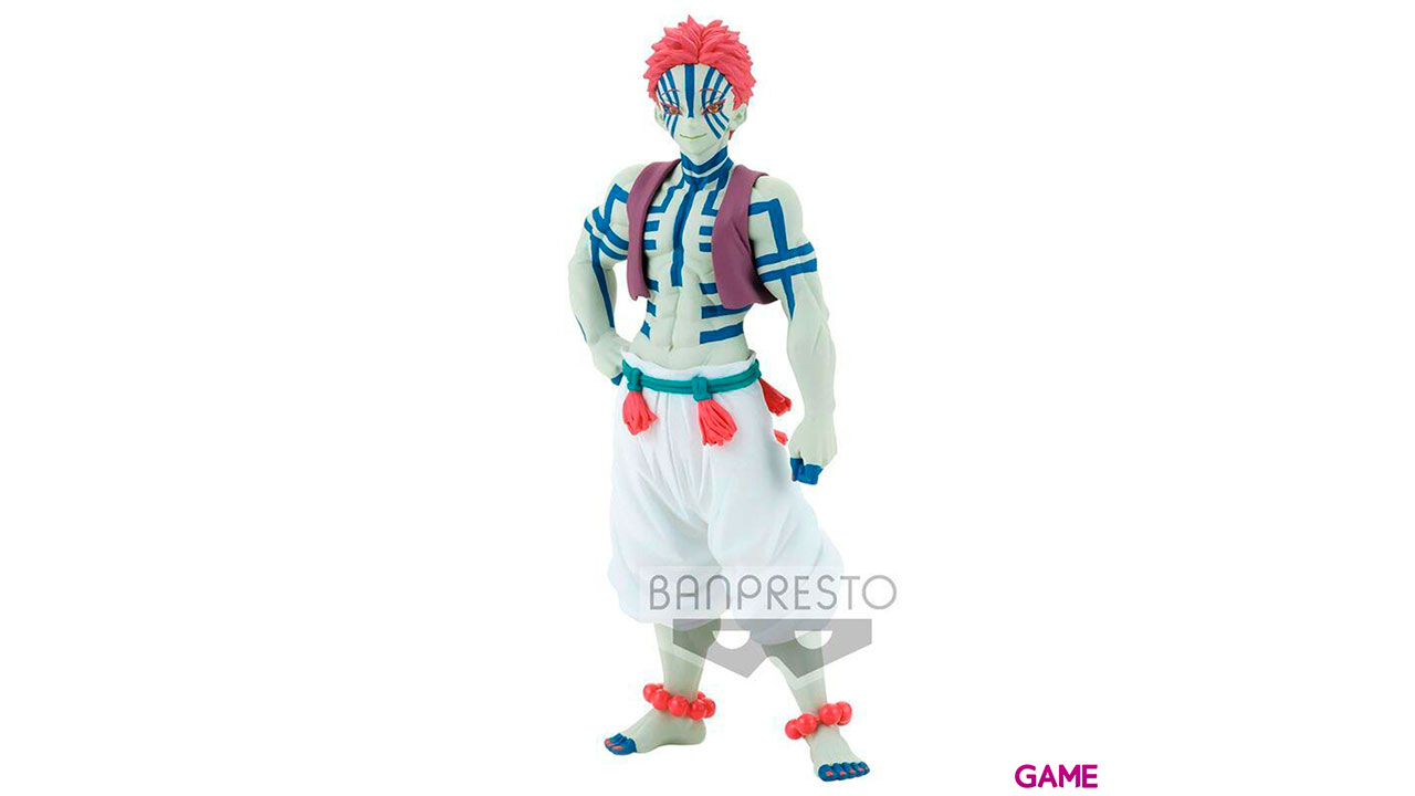 Figura Akaza Demon Series vol4 Demon Slayer Kimetsu no Yaiba 17cm-0
