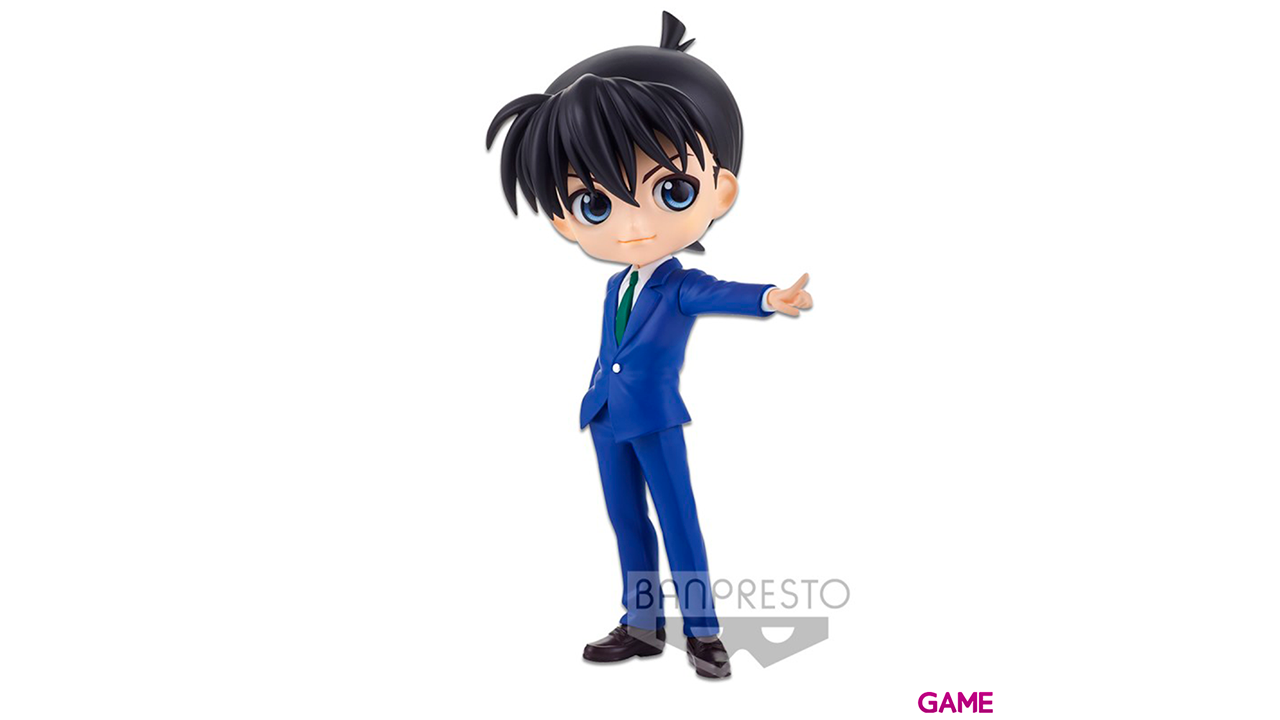 Figura Shinichi Kudo Detective Conan Q Posket A 14cm-0