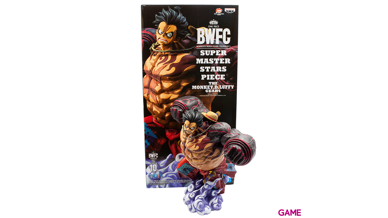 Figura The Monkey D Luffy Gear4 Two Dimensions Banpresto World Figure Colosseum 3 Super Masters Stars Piece One Piece 2-1