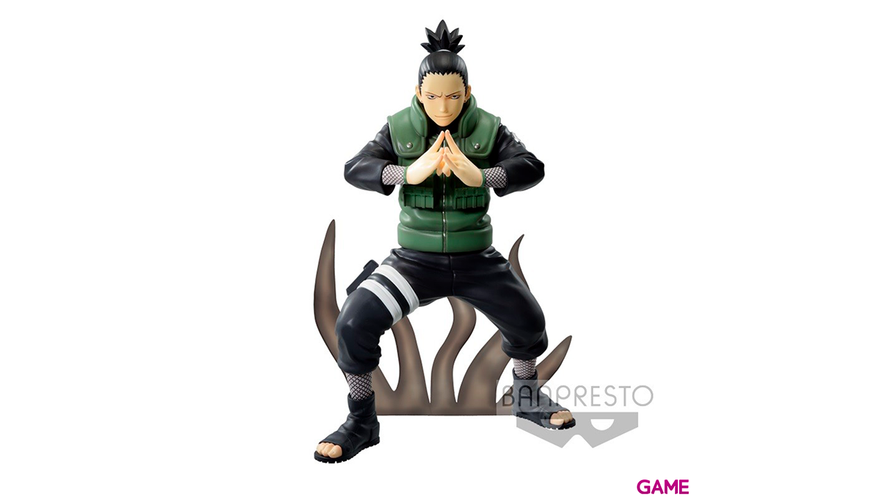 Figura Shikamaru Vibration Stars Nara Naruto Shippuden 17cm-0