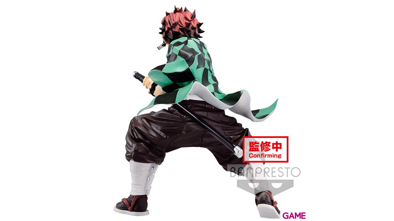 Figura Tanjiro Kamado 1 Demon Slayer Kimetsu no Yaiba Maximatic 18cm-3