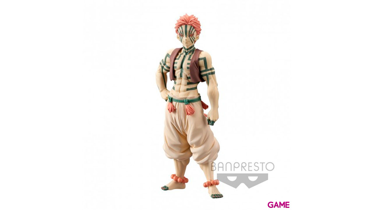 Figura Akaza Demon Series vol5 Demon Slayer Kimetsu no Yaiba 17cm-0